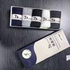 Calcetines Casuales de Algodón para Hombres y Mujeres, Algodón por Dentro y por Fuera, Caña Media, Color Sólido, Cinco Pares en una Caja, Desodorantes y Absorbentes de Sudor, Otoño e Invierno 2025