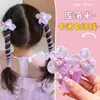 Elásticos de Cabelo Coloridos Enrolados para Jardim de Infância, Elásticos de Cabelo Tipo Fio de Telefone, Tranças Bolha, Cordas de Cabelo que Não Danificam o Cabelo, Elásticos de Cabelo, Acessórios de Cabelo Atacado