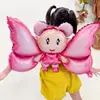 Regalos Luminosos para Puestos Promocionales de Verano: Alas de Oso Interestelares, Decoraciones Inflables para la Espalda, Alas de Mariposa de Papel de Aluminio para Niños