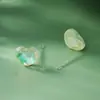 Perforación de Oreja Resina Aretes Pequeños y Pinzas para Oreja, Corazones Dulces y Femeninos, Aretes de Corazón Súper Brillantes y Coloridos, Aretes que No Necesitan Quitarse al Dormir