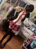 Academia Estilo Deseo Puro Camisa de Uniforme JK Original Cintura Ceñida Manga Corta Verano Falda Plisada Falda Corta Conjunto para Mujer