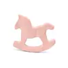 Mordedor de Haya para Bebé Personalizado Mordedor de Madera con Forma de Animal Mordedor DIY Accesorios para Cadena de Chupón Transfronterizo Venta Directa de Fábrica