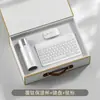 Regalos de Apertura Corporativa, Regalos de Empresa para Empleados, Recuerdos para Eventos de Oficina, Set de Regalo Personalizado con Taza de Titanio y Caja de Teclado/Ratón