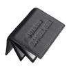 Estuche de cuero horizontal y vertical para licencia de conducir, bolsa multifunción de cuero para tarjeta de identificación, licencia de conducir para vehículo de motor dos en uno, cuero de vaca de primera capa