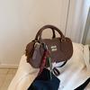 Bolso Pequeño Retro Escarchado Otoño e Invierno para Mujer 2026 Nuevo de Moda Versátil Bolso Cruzado Bolso de Mano Súper Popular Bolso de Bolos