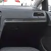 Aplicável ao Volkswagen Golf 7 adesivo decorativo de fibra de carbono para o passageiro modificação do interior do carro Golf Rline
