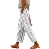 Primavera Verano 2026 Ropa de Mujer Transfronteriza Amazon AliExpress Moda Europea Americana Estampado Digital Pantalones Casuales Rectos para Mujer