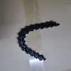 El accesorio de escurridor de platos, con fundas y tiras de goma, es adecuado para tubos redondos de 6 mm, disponible en múltiples especificaciones, en silicona gris.