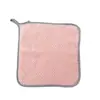 Toalla cuadrada pequeña a cuadros con diseño de piña y terciopelo coral, sin aceite, absorbente y gruesa, para cocina, trapo de limpieza, toalla de mano