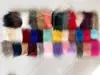 Atacado bola de pelo sintético de guaxinim acessórios para roupas sapatos e chapéus joias diy bola de pelo grande bola para chapéu de raposa sintético bola de pelúcia de guaxinim