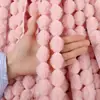 Pom-Pom em Forma de Cabaça Renda Artificial Feito à Mão DIY Decoração Cheongsam Hanfu Acessório de Cortina Borda Franzida Feito à Mão DIY