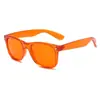 Gafas de Sol Cuadradas Tipo Clavo de Arroz 2026 Nueva Tendencia de Moda Europea Americana Gafas de Sol de Personalidad Color Caramelo Gafas de Sol Transfronterizas