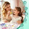 Caja de 12 Compartimentos Resina Plástico Hecho a Mano Collar Pulsera DIY Kit de Ensartado Set Accesorios para Ensartar Cuentas