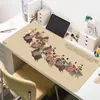 Mouse Pad Estilo Pintura a Tinta Estilo Antigo, Pad Espesso Extra Grande para Teclado, Tapete de Mesa para Escritório e Jogos Antiderrapante com Bordas Travadas, Personalizável com Seu Próprio Design
