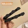 Artefato de tecelagem de cabelo de princesa preguiçosa para mulheres Prefácio Franjas de clipe lateral de camada dupla Cabelo quebrado Grampo de cabelo Grampo de cabelo bico de pato