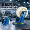 Ruedas Giratorias de Alta Resistencia, Ruedas Ponderadas de Nylon de 6 pulgadas, Ruedas Industriales, Ruedas para Equipo de 8 pulgadas, Ruedas Direccionales de 10 y 12 pulgadas
