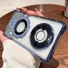 Adecuado para Funda de Teléfono Móvil Huawei Mate70Pro Soporte Magnético Airbag Anticaída P80 con Película para Lente Carcasa Dura Transparente Nuevo