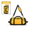 Bolsa de Gimnasio Almacén de Zapatos Independiente Separación Seco y Húmedo Mochila Deportes de Entrenamiento Bolso Cruzado al Hombro Bolsa de Viaje