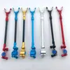 Soporte Trasero Colgante con Tornillo en Forma de Y para Pesca en Exteriores, Soporte Metálico Trasero Colgante para Caña de Pescar de Peces Grandes, Doble Uso para Plataforma y Pesca, Soporte Colorido