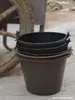 Uso em Canteiro de Obras Couro Grosso Resistente a Rachaduras Cinzeiro Balde de Lama Balde de Água Decoração Engenharia Rodoviária Construção Balde de Cinzas Resistente a Quedas Resistente ao Desgaste