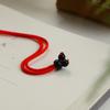 Colar de Corda Redonda Corda de Pescoço DIY Trançado Elástico Semi-acabado Cordão para Pingente Cordão para Pingente de Cera de Abelha Esmeralda Jade