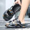 Zapatos de Verano para Padres e Hijos, Pantuflas Infantiles de Moda, Pantuflas de Exterior para Parejas, Antideslizantes, Unisex, Sandalias de Playa de Suela Gruesa