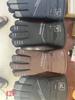 Guantes cálidos para hombre y mujer, invierno, esquí, motocicleta, algodón y engrosamiento con forro polar, resistentes al viento, resistentes al frío, para montar al aire libre, guantes de algodón