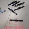 Piezas de repuesto para equipaje: accesorios de manija de repuesto, botón de manija de varilla de tracción rota, piezas de repuesto de botón a presión para cabeza de varilla de tracción al por mayor