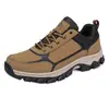 Zapatillas deportivas para correr al aire libre para parejas, zapatillas deportivas casuales para hombre con suela gruesa, zapatos de senderismo retro de moda con cordones, talla grande, transfronterizos