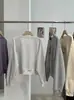 Moletom KEKEZOON com estampa de letras e gola redonda, top casual feminino de corte solto, versátil para o outono, camisa de manga comprida estilo coreano, 9063