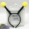 Tocado de Animales accesorios de actuación para niños bola de pelo mariquita tortuga hormiguita abeja tentáculo diadema
