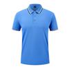 Camisa POLO de alta qualidade, macacão de verão, seda gelada, respirável, manga curta, ferramentas, grupo de negócios, impressão, bordado, logotipo