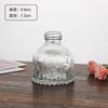 Juego de Jarrones de Vidrio Transparente de Lujo Ligero con un Toque de Alta Gama para Arreglos Florales, Jarrón de Vidrio Hidropónico Decoración de Escritorio