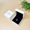 [Pulsera\Collar] Caja de Joyería Cuadrada Blanca Caja de Embalaje para Collar Caja para Anillo Aretes