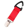 Clip para Sombrero de Paja Multifuncional para Viajes al Aire Libre Clip para Sombrero de Sol Correa de Nylon de Color Clip para Mochila Clip de Almacenamiento Portátil