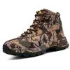 Botas de Cano Alto Masculinas, Botas de Cano Alto Camufladas, Sapatos de Caça Populares Impermeáveis e Antiderrapantes, Sapatos de Caminhada, Botas de Combate Camufladas, Botas Militares