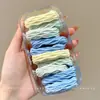 Ligas para el cabello lindas estilo coreano para niños, gomas suaves y muy elásticas para coletas altas de niñas, diademas y accesorios versátiles