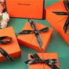 Caixa de Presente com Porta Dupla para Cosméticos e Batons, Caixa de Presente de Aniversário Exquisita, Estoque Pronto para Exportação