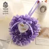 Suministros para Bodas Nupcial Creativo Espuma Artificial Rosa Cojín para Anillos Forma de Corazón Caja para Anillos de Boda Cojín para Anillos Mayoreo