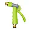 Fornecedor da Fábrica Liga Verde Grama Borracha Revestida Pistola de Água para Lavagem de Carro Pistola de Água de Alta Pressão Doméstica Pistola de Água para Carro Conectada à Torneira Lavagem de Carro
