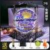 Celebridade da Internet Bola de Basquete Luminosa Presente de Dia dos Namorados Chinês para Meninos Bola de Basquete Refletiva Genuína Caixa de Presente para Meninos Gravação Gratuita