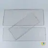 Malla para Parrilla de Barbacoa al por Mayor Rejilla de Acero Inoxidable para Parrilla Rack para Asar Pescado Rack Desechable Rectangular para Parrilla