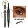 Transfronterizo Tk Amazon Más Vendido Qic Qini Color Lápiz de Cejas de Cuatro Puntas Impermeable Secado Rápido Natural Salvaje Lápiz de Cejas Líquido
