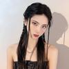 Peluca trenzada larga 2024 nueva trenza de boxeo china para mujer peluca de especias dulce y fresca trenza sucia