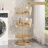 Dispositivo doméstico para secar sapatos, suporte de ferro giratório de vários níveis para chão, varanda, rack de chinelos para exterior, suporte de secagem multifuncional