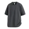 [Roupas de Berlim] Nova Camiseta de Manga Curta Verão 2025 Masculina Versátil Simples Casual Solta Controle de Preço