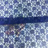 Fabricante de Tela de Malla de Poliéster sin Estirar, Tela de Encaje de Malla Jacquard Orquídea, Tela para Ropa Mantel Cortina