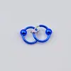 Venta Caliente Color Primavera Clip para Oreja Perforación Falsa con Perlas Pendientes Piercing de Oreja Anillo de Nariz Joyería Accesorios