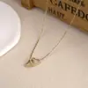 Collar de Acero de Titanio para Mujer Estilo Japonés y Coreano Elegante Hebilla de Amor Collar de Nicho Nueva Moda Cadena Sencilla para Clavícula Todo Fósforo