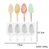 Molde de Silicone para Sorvete DIY Quatro Elos Oito Elos Modelo de Sorvete Picolé Verão Sorvete Caseiro Silicone Preço Especial